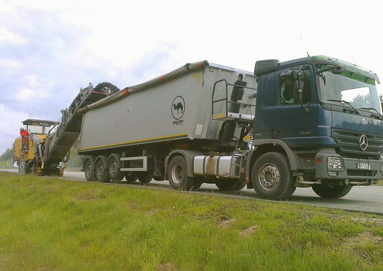 Transport ciężarowy Gdańsk, Tir.